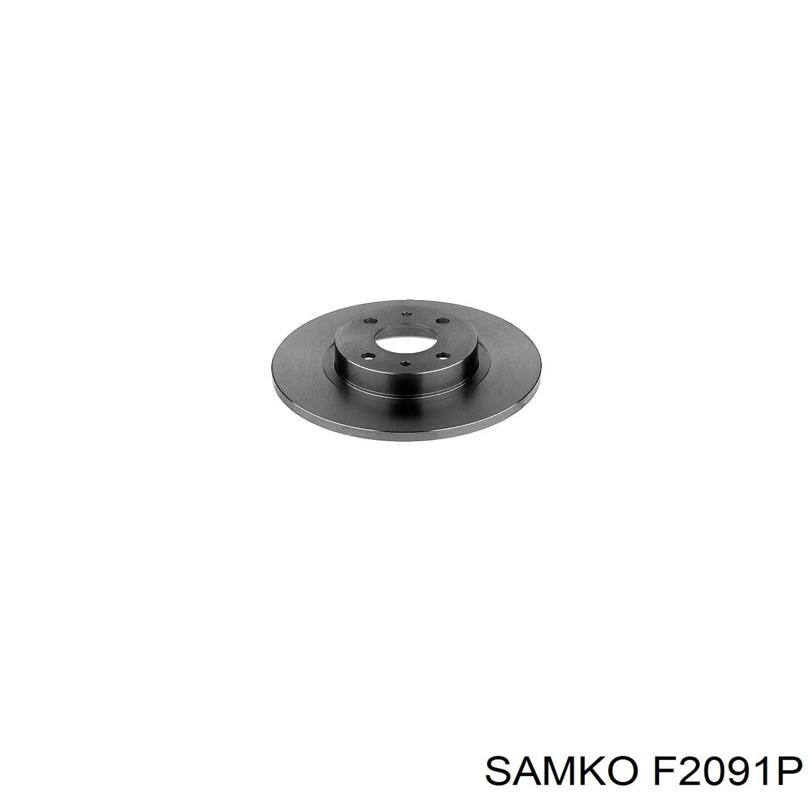 Купить F2091P Samko Ротор тормозной