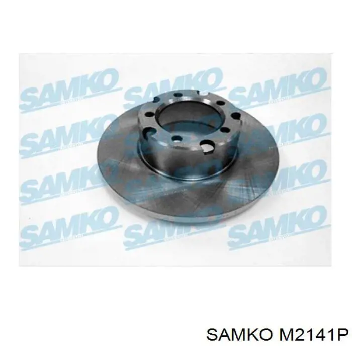 M2141P Samko диск тормозной передний