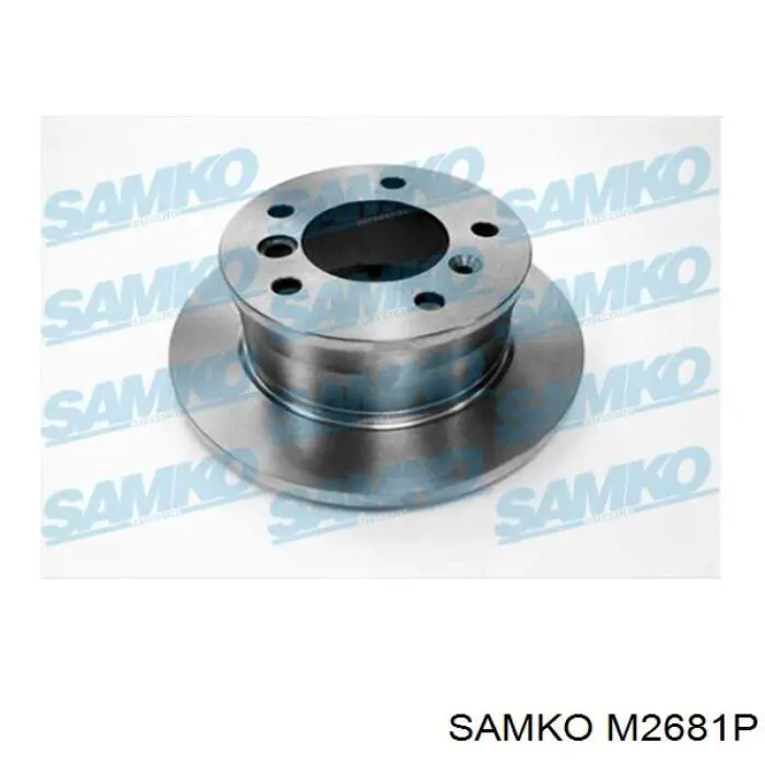 Тормозные диски M2681P Samko