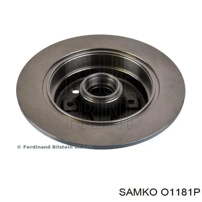 Купить O1181P Samko Диск тормозной задний
