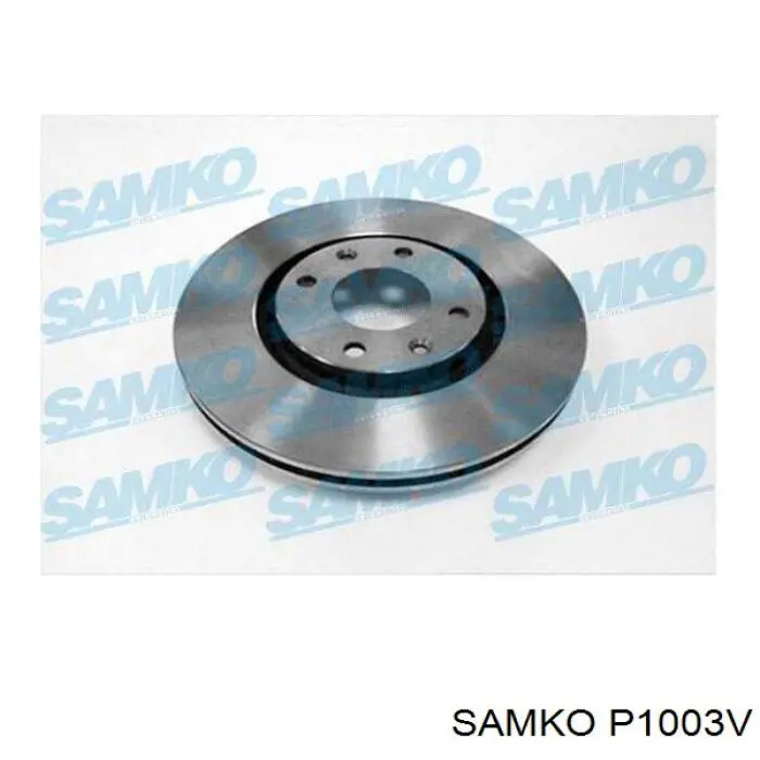 P1003V Samko диск тормозной передний