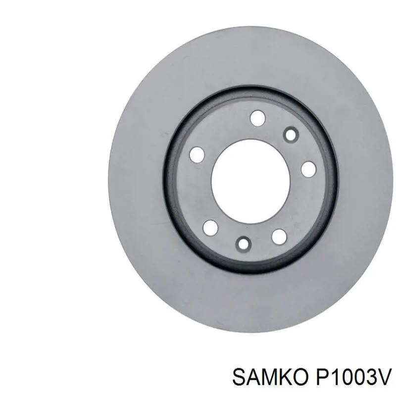 Передние тормозные диски P1003V Samko