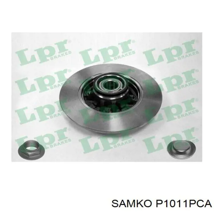 Тормозные диски P1011PCA Samko