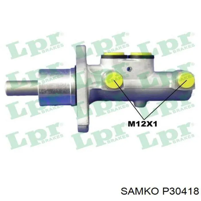 Цилиндр тормозной главный P30418 Samko