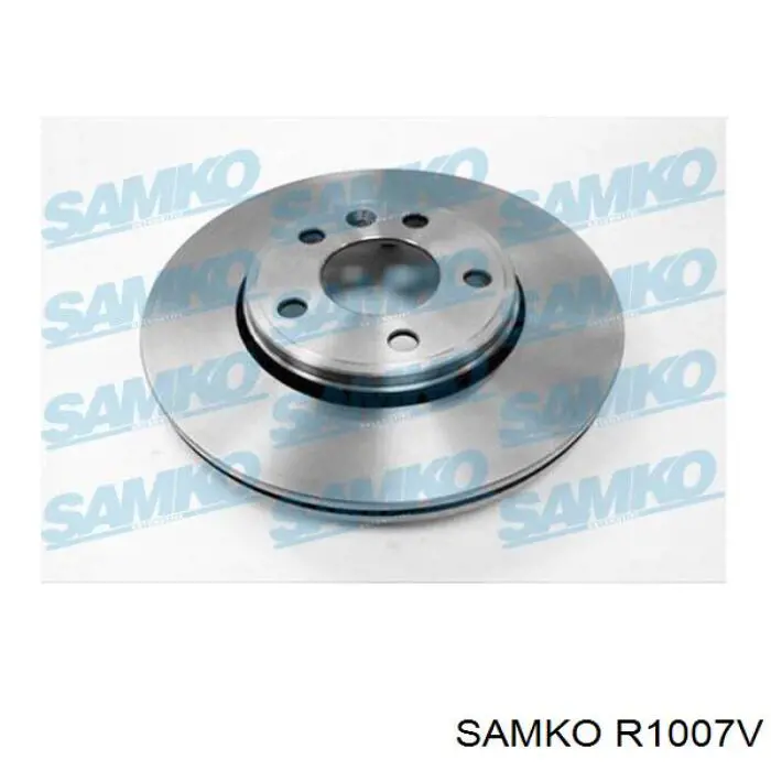 R1007V Samko диск тормозной передний