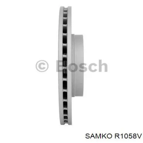 Передние тормозные диски R1058V Samko