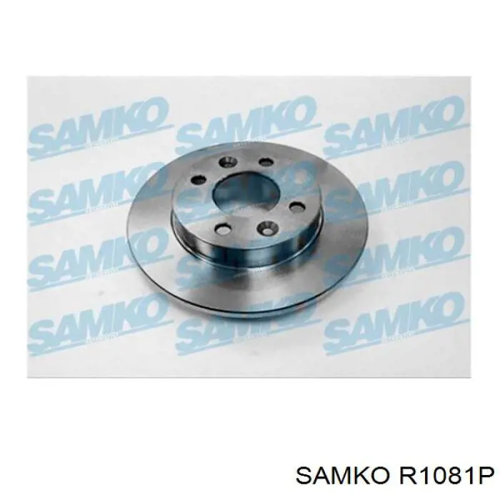 Передние тормозные диски R1081P Samko