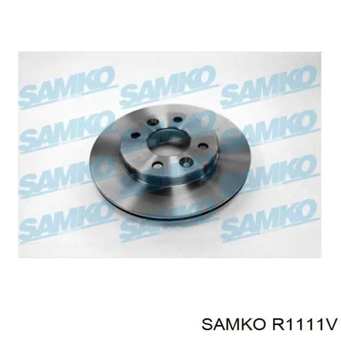R1111V Samko диск тормозной передний