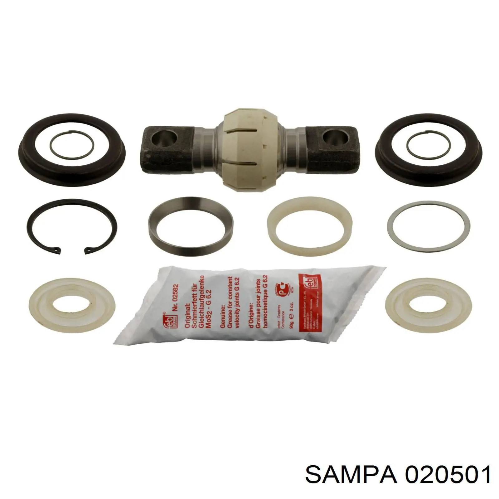 Купить 020501 Sampa Otomotiv‏ Сайлентблок задней реактивной тяги