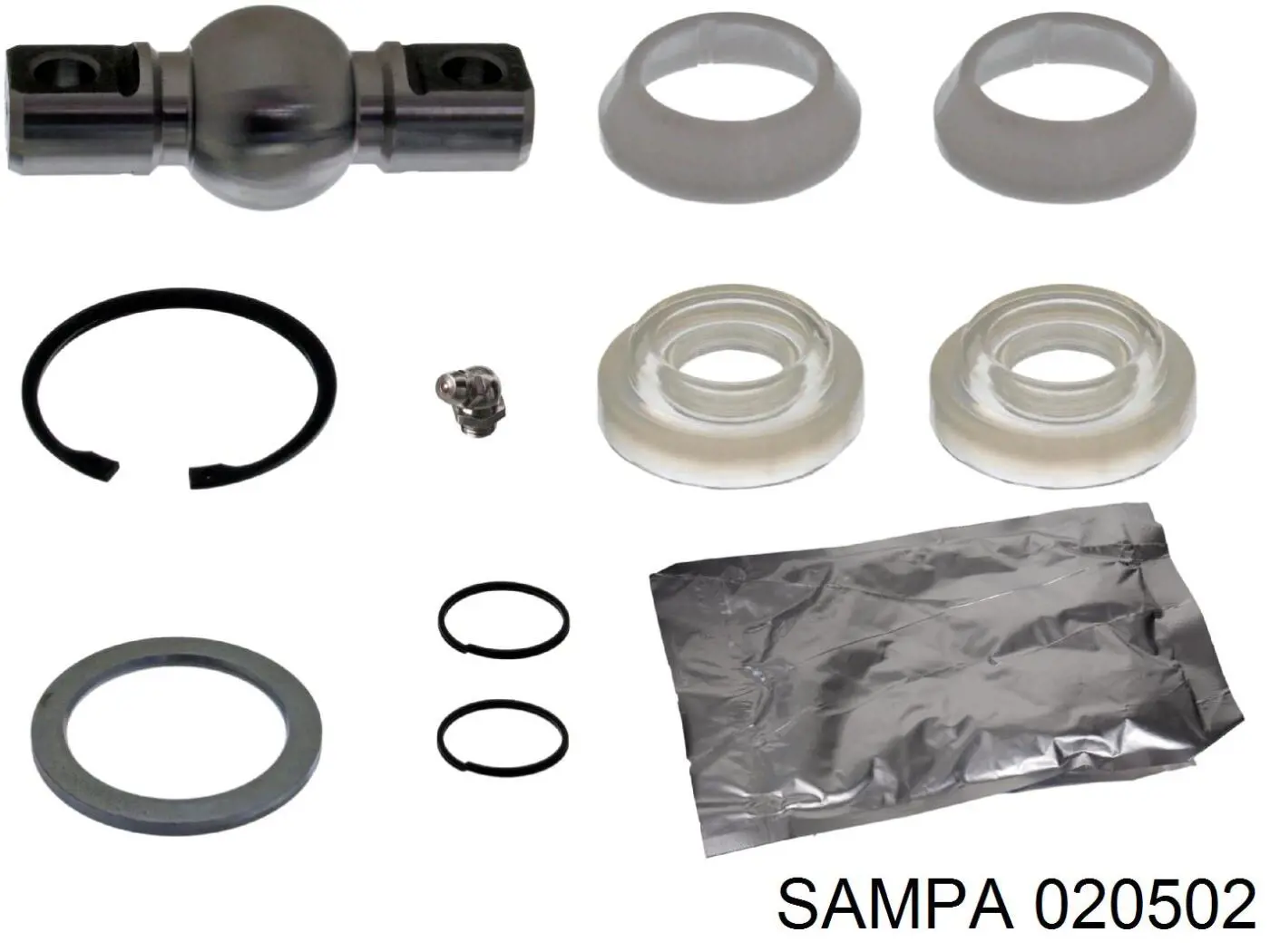 Купить 020502 Sampa Otomotiv‏ Сайлентблок задней реактивной тяги