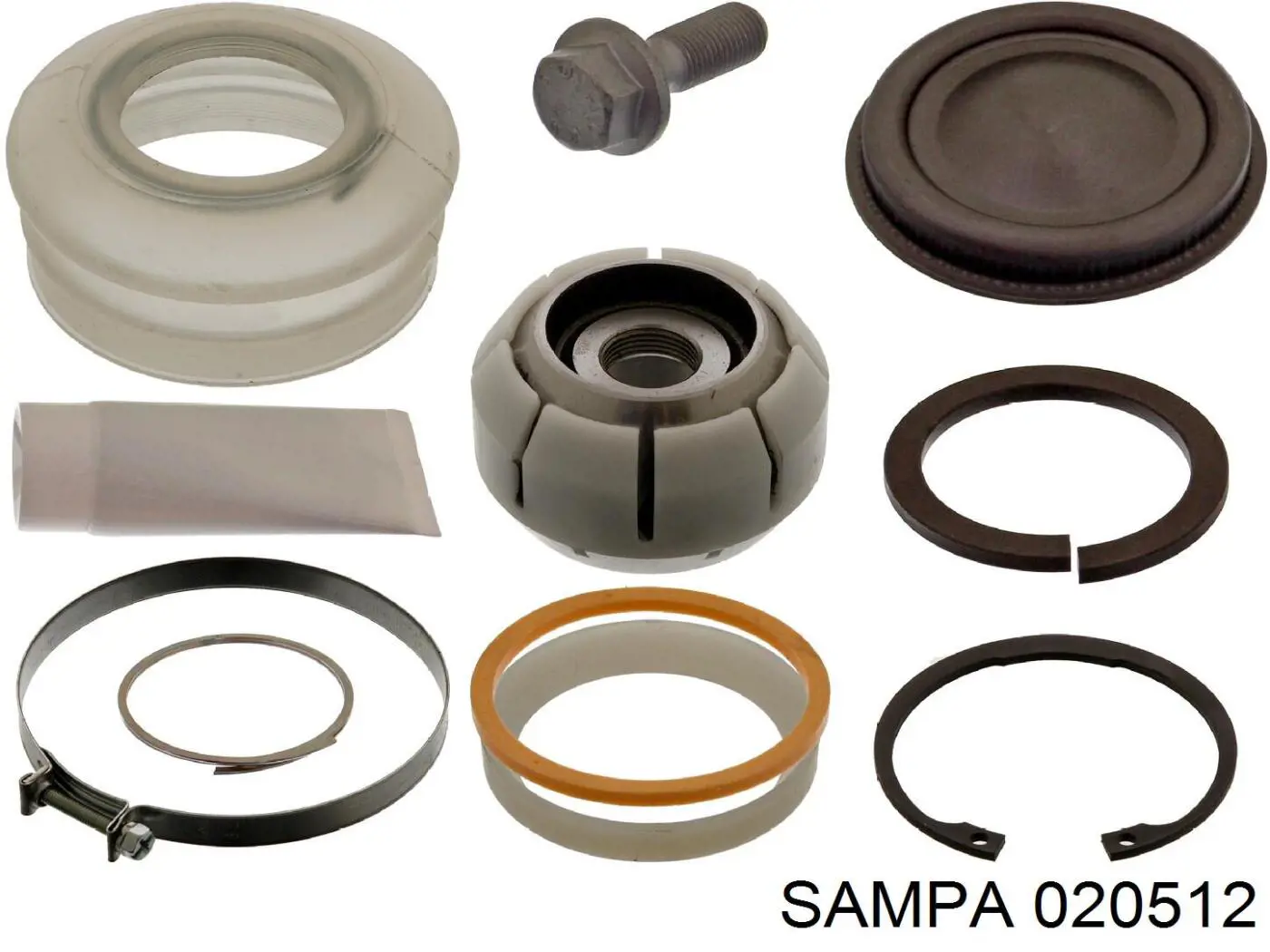 Ремкомплект реактивной тяги Sampa Otomotiv‏ 020512 цена, от 20.29 USD