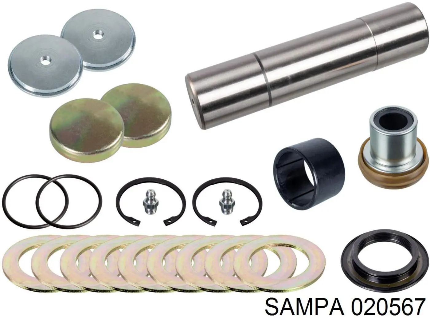 Купить 020567 Sampa Otomotiv‏ Ремкомплект шкворня поворотного кулака