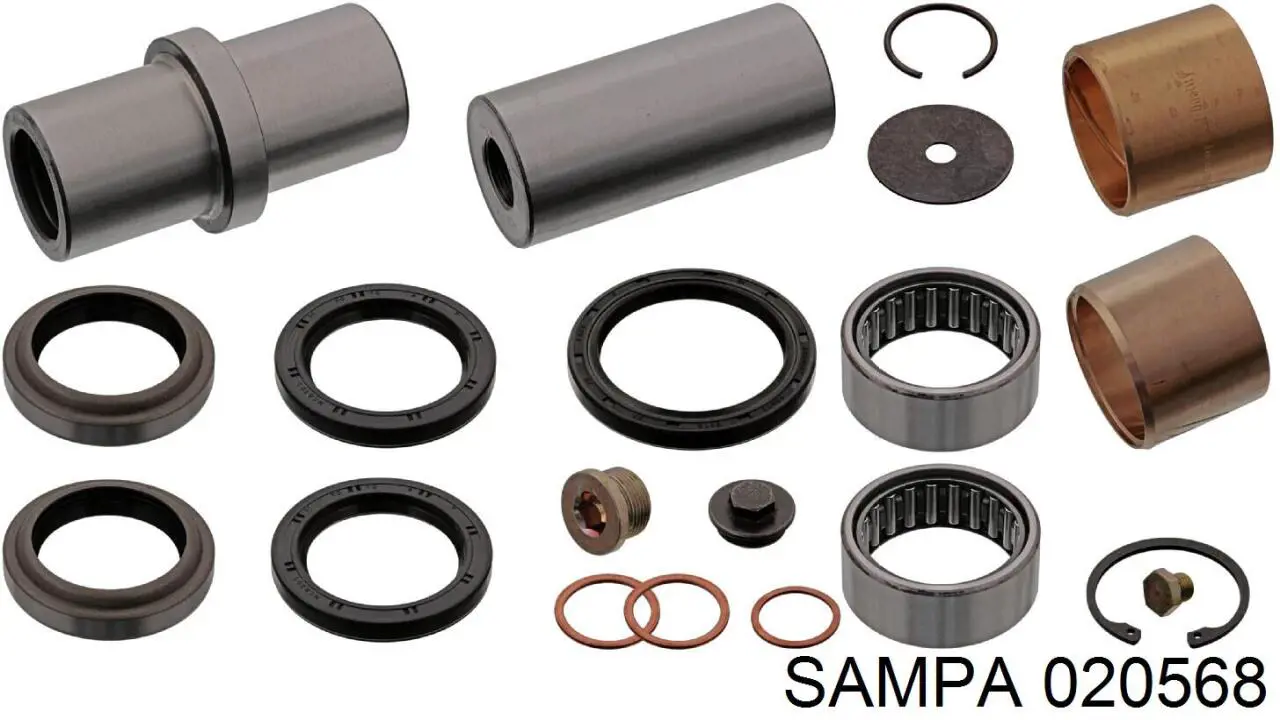 Ремкомплект шкворня поворотного кулака Sampa Otomotiv‏ 020568 цена, от 112.44 USD