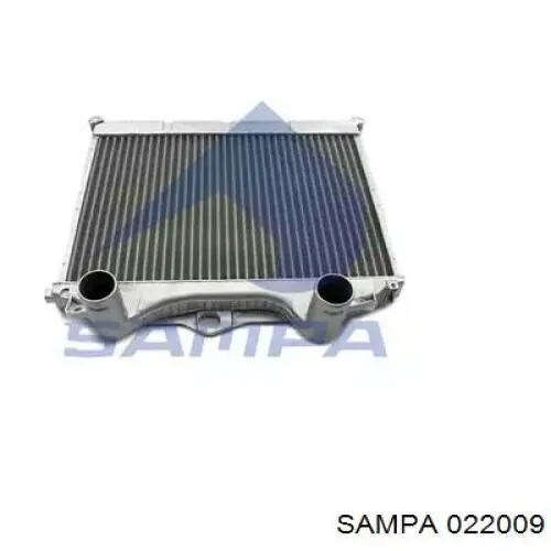 Интеркулер 022009 Sampa Otomotiv‏