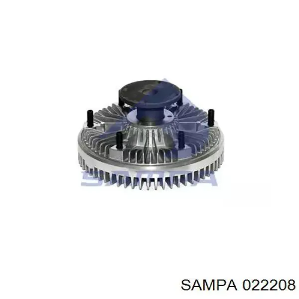 022.208 Sampa Otomotiv‏ вискомуфта (вязкостная муфта вентилятора охлаждения)