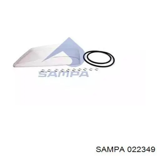 Стекло фары левой DPMA00101 Daniparts