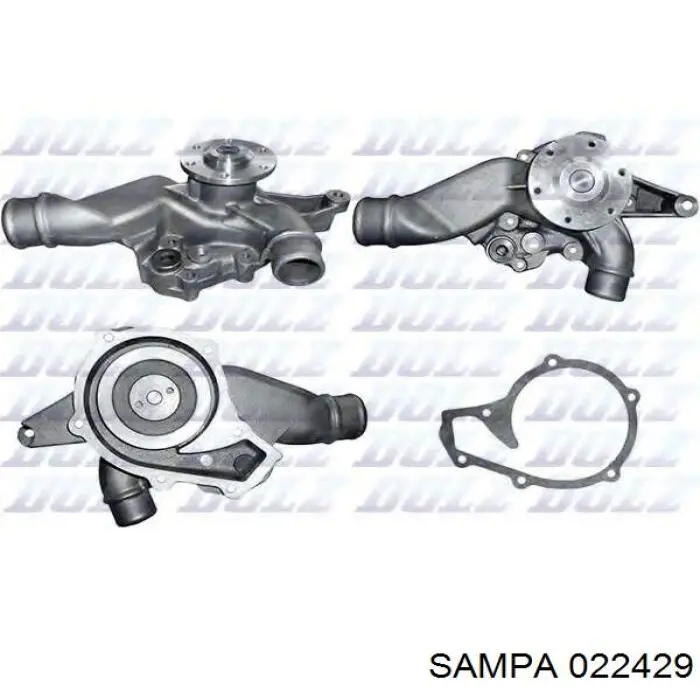 Помпа охлаждения Sampa Otomotiv‏ 022429 цена, от 133.09 USD