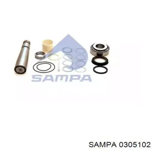 0305102 Sampa Otomotiv‏ ремкомплект шкворня поворотного кулака