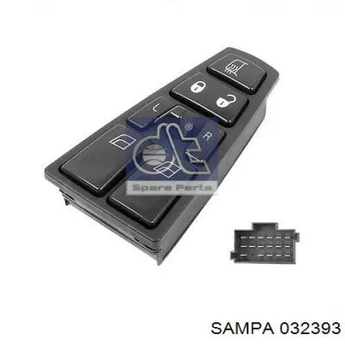 032393 Sampa Otomotiv‏ Кнопки переднего левого стекло подъёмника