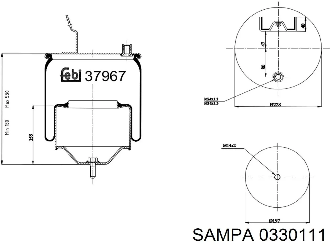  0330111 Sampa Otomotiv‏