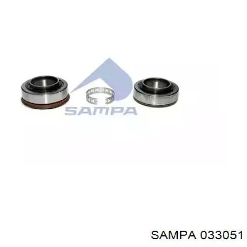 Подшипник ступицы передней SAMPA 033051