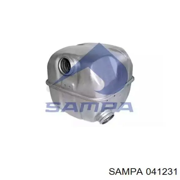 Глушитель задний 041231 Sampa Otomotiv‏