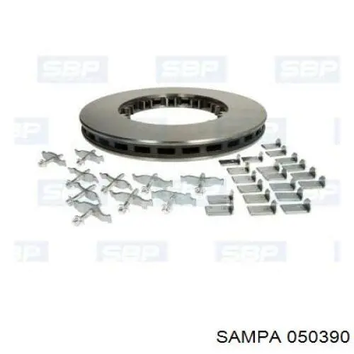 Тормоз дисковый передний Sampa Otomotiv‏ 050390 цена, от 162.91 USD