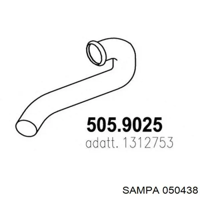 Купить Глушитель задний Даф 95 XF I 