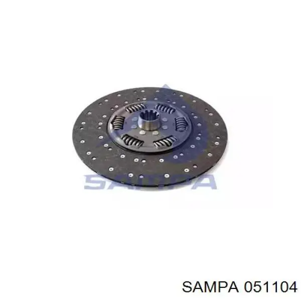 Диск сцепления SAMPA 051104