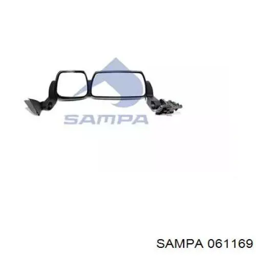 Зеркало заднего вида правое SAMPA 061169