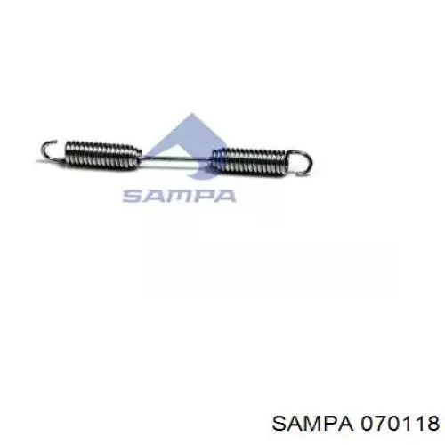 070118 Sampa Otomotiv‏ Пружина задних барабанных тормозных колодок