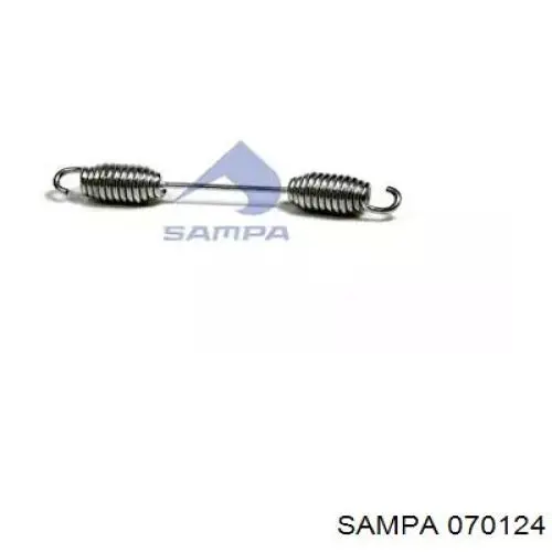 070124 Sampa Otomotiv‏ Пружина задних барабанных тормозных колодок