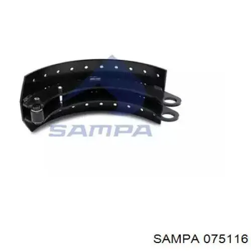 Задние барабанные колодки 075116 Sampa Otomotiv‏