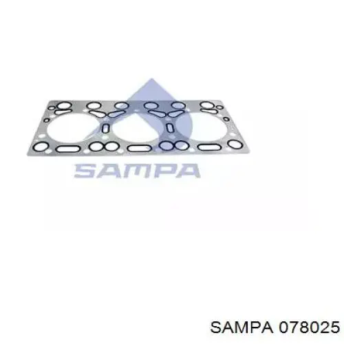 Прокладка головки блока цилиндров (ГБЦ) SAMPA 078025