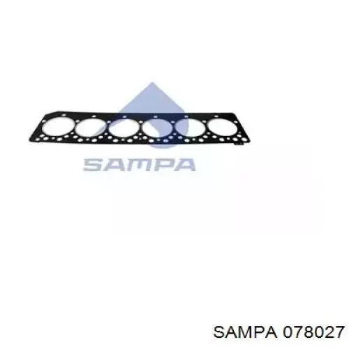 Прокладка головки блока цилиндров (ГБЦ) SAMPA 078027