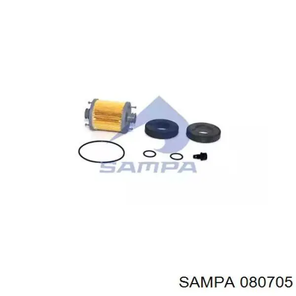 080.705 Sampa Otomotiv‏ сажевый фильтр системы отработавших газов