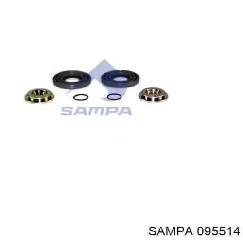 095.514 Sampa Otomotiv‏ ремкомплект суппорта тормозного переднего