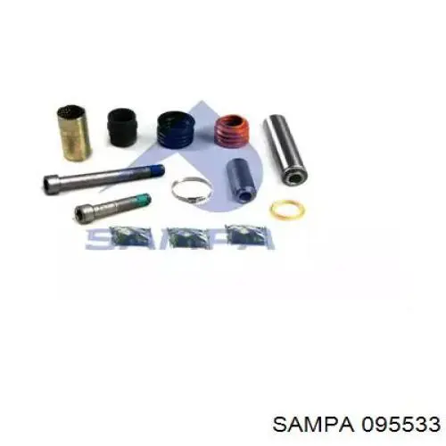 095.533 Sampa Otomotiv‏ ремкомплект суппорта тормозного заднего