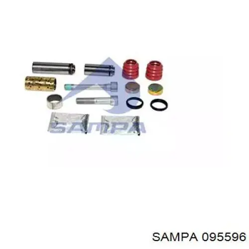 095.596 Sampa Otomotiv‏ ремкомплект суппорта тормозного переднего
