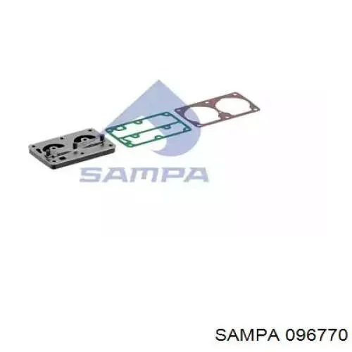 Крышка головки пневмокомпрессора (TRUCK) SAMPA 096770