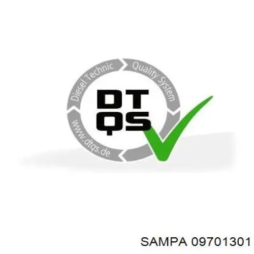 Наконечник центральной рулевой тяги левый 09701301 Sampa Otomotiv‏