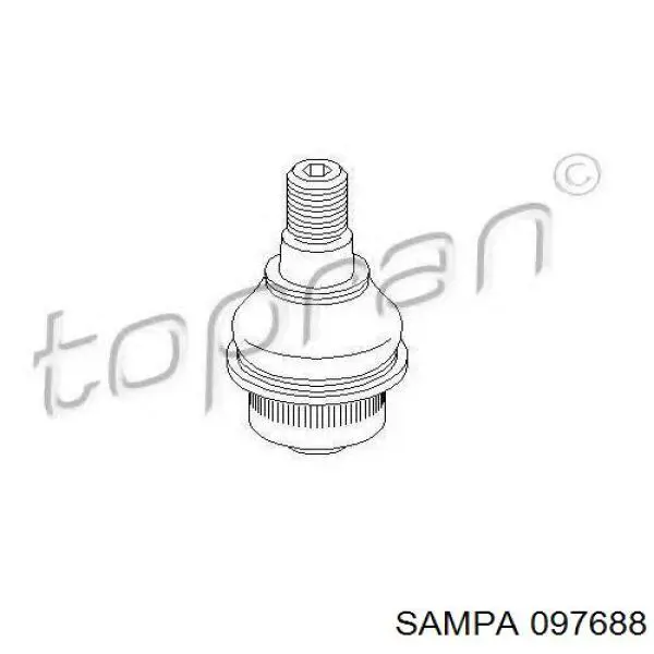 Нижняя шаровая опора 097688 Sampa Otomotiv‏