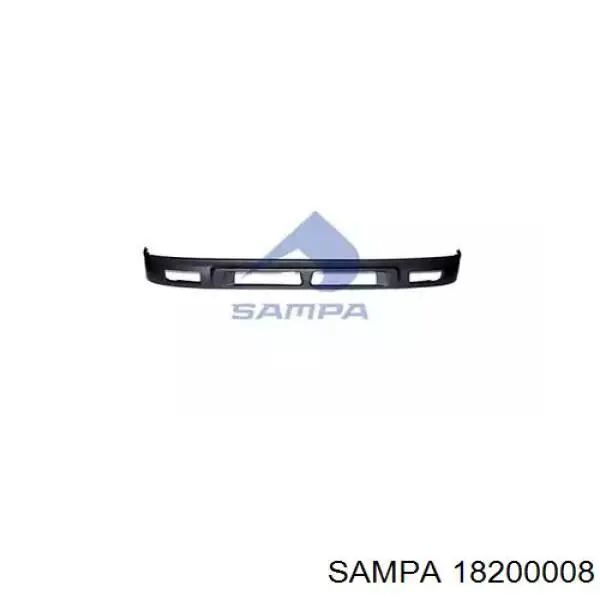 Спойлер переднего бампера 18200008 Sampa Otomotiv‏