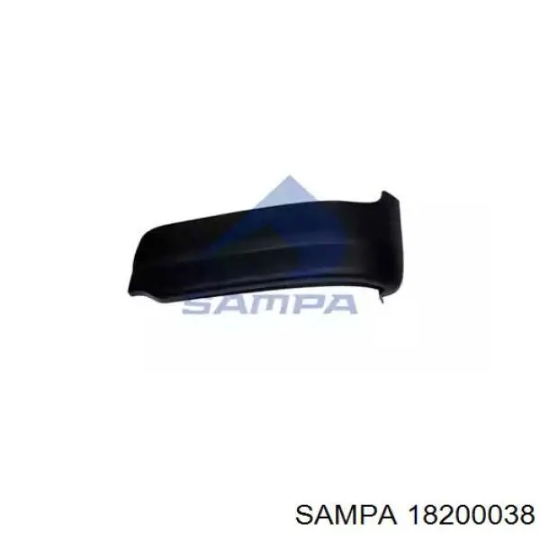 Купить DPMA055 Daniparts Бампер передний, левая часть