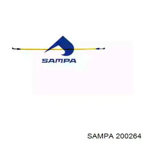 Трос (тяга) открывания замка двери передней правой 200264 Sampa Otomotiv‏