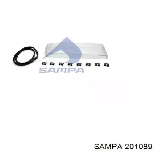 Стекло фары правой 201089 Sampa Otomotiv‏