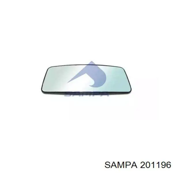 Зеркальный элемент зеркала заднего вида 201196 Sampa Otomotiv‏