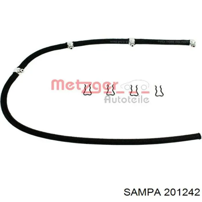Трубка топливная, обратная от форсунок Sampa Otomotiv‏ 201242 цена, от 12.94 USD