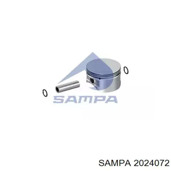 2024072 Sampa Otomotiv‏ pistão do compressor (truck)