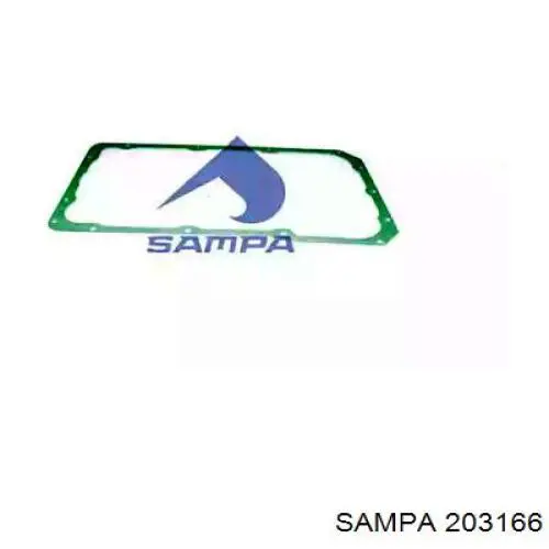 203166 Sampa Otomotiv‏ прокладка поддона картера двигателя